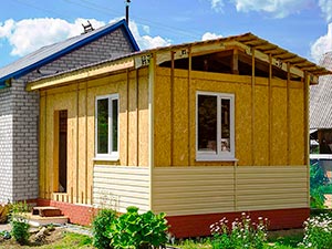 из SIP/OSB панелей